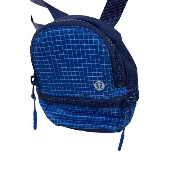 Lululemon City Adventurer Nano Crossbody Bag Symphony Blue New Without Tags - Picture 5 of 8